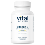 Vital Nutrients Vitamin E (with mixed tocopherols) 100 softgels