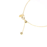 WATER (ICOSAHEDRON) DIFFUSER NECKLACE in 18ct Gold (Wellness Jewellery)