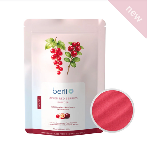 Berii Mixed Red Berries Powder 150g  超級紅莓三重精華 150g